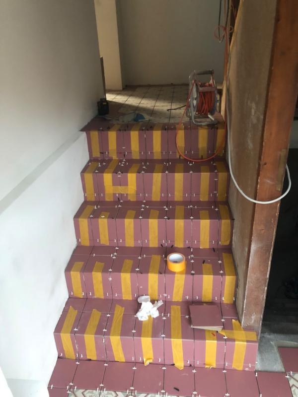 Entrance hall and staircase detail