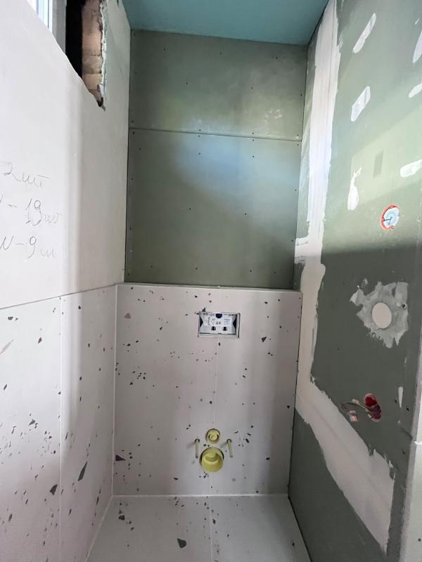 Guest WC in terrazzo